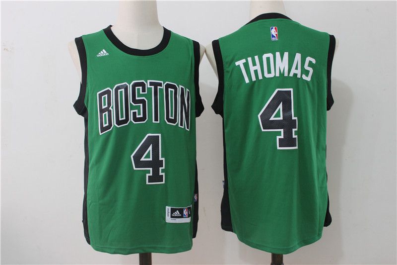 Men Boston Celtics #4 Isaiah Thomas Green NBA Jerseys->->NBA Jersey